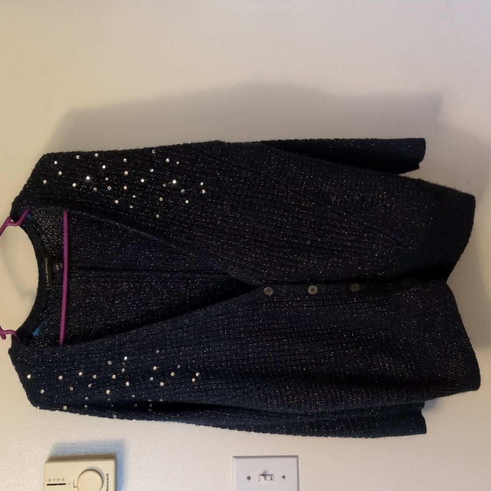 18/20 Blue & Bronze Lane Bryant Cardigan